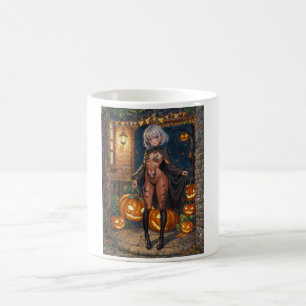 Mug Brave Halloween Fille Trick or Treat Body Painting