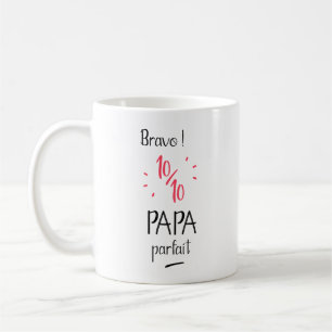 Mug Bravo 10 sur 10 papa parfait