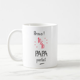 Mug Bravo 10 sur 10 papa parfait