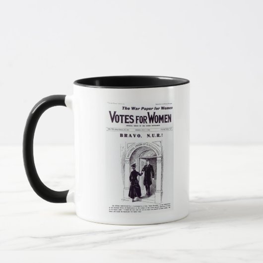 Mug Bravo, N.U.R ! , couverture des 'votes pour (Gauche)