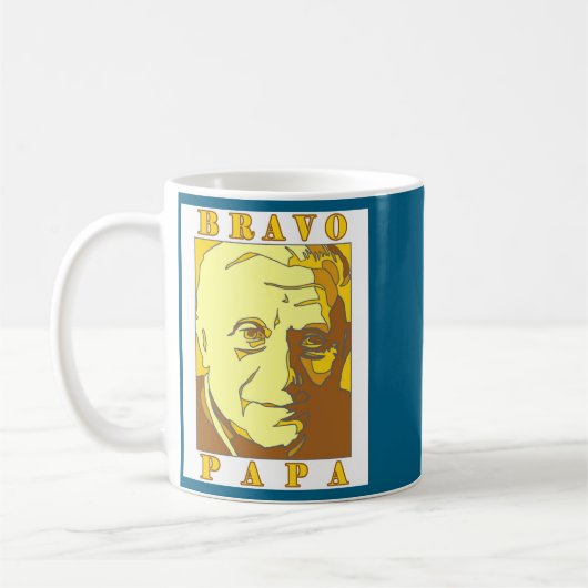 Mug Bravo Papa New Pe Benedict Xvi  (Gauche)