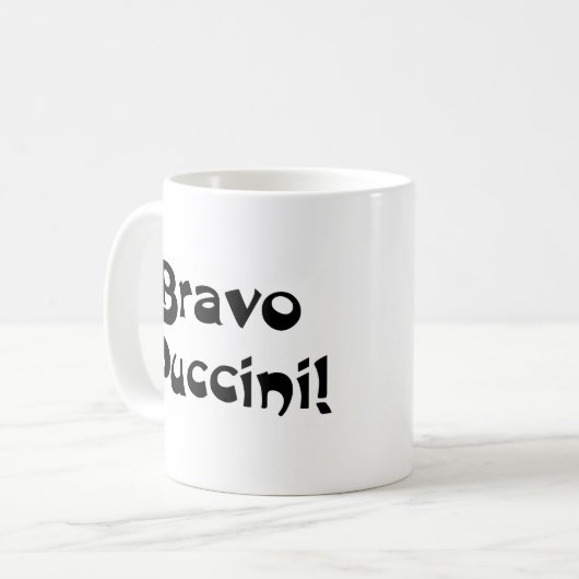 Mug bravo puccini (Devant gauche)