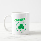 Mug Bravo Shamrock Clover Irlande St Patrick's irlanda (Gauche)