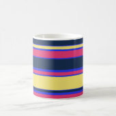 Mug Brayures rose, jaune et bleue (Centre)
