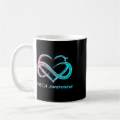 Mug Brca Warrior Im Fine Breast Cancer Sensibilisation (Gauche)
