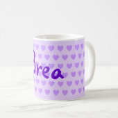 Mug Brea en violet (Devant droit)