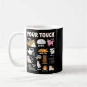 Mug Bread Cats Variety Punny Cartoon Kitty Design  (Gauche)