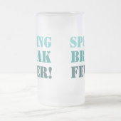 mug BREAK DE PRINTEMPS (verre) (Centre)