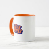 Mug "Break The Rules" Edgy Rebel Quote (Devant gauche)