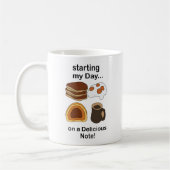 Mug Breakfast Starting My Day On a Delicious Note (Gauche)