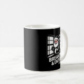 Mug Breaking And Entering Since 1823 Funny Bad Christm (Devant droit)