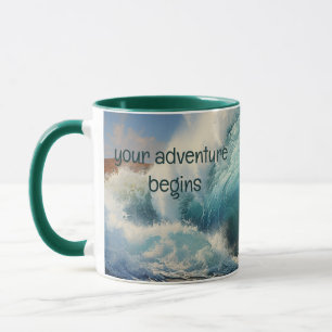 Mug Breaking Surf Votre aventure commence