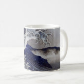 Mug Breaking Waves, Hokusai (Devant droit)
