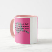 Mug Breast Cancer Awareness in Alaska (Devant gauche)
