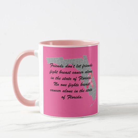 Mug Breast Cancer Awareness in Florida (Gauche)