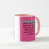 Mug Breast Cancer Awareness in Florida (Devant droit)