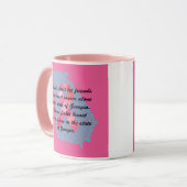 Mug Breast Cancer Awareness in Georgia  (Devant gauche)