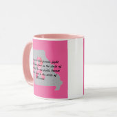 Mug Breast Cancer Awareness in Missouri  (Devant gauche)
