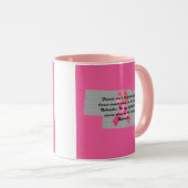 Mug Breast Cancer Awareness in Nebraska  (Devant droit)