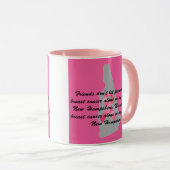 Mug Breast Cancer Awareness in New Hampshire  (Devant droit)