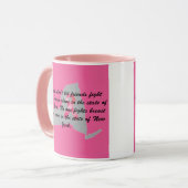 Mug Breast Cancer Awareness in New York  (Devant gauche)