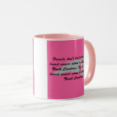 Mug Breast Cancer Awareness in North Carolina  (Devant droit)