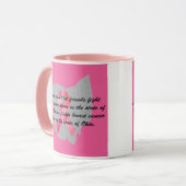 Mug Breast Cancer Awareness in Ohio (Devant gauche)