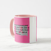 Mug Breast Cancer Awareness in Oklahoma  (Devant gauche)