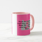Mug Breast Cancer Awareness in Oregon (Devant droit)