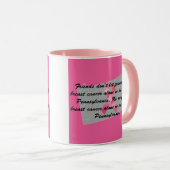 Mug Breast Cancer Awareness in Pennsylvania  (Devant droit)