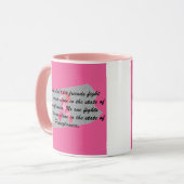 Mug Breast Cancer Awareness in Pennsylvania  (Devant gauche)