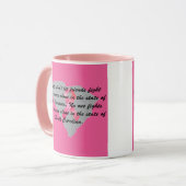 Mug Breast Cancer Awareness in South Carolina  (Devant gauche)