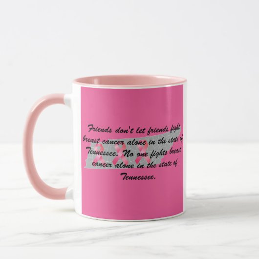 Mug Breast Cancer Awareness in Tennessee  (Gauche)