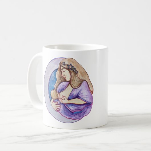 Mug Breastfeeding Mother Goddess                       (Devant gauche)