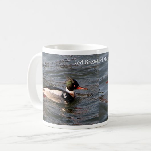 Mug Breasure à poitrine rouge (Devant gauche)