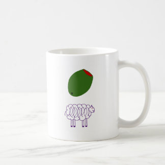 Mug Brebis olive