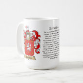 Mug Breeden, l'origine, la signification et la crête (Devant gauche)