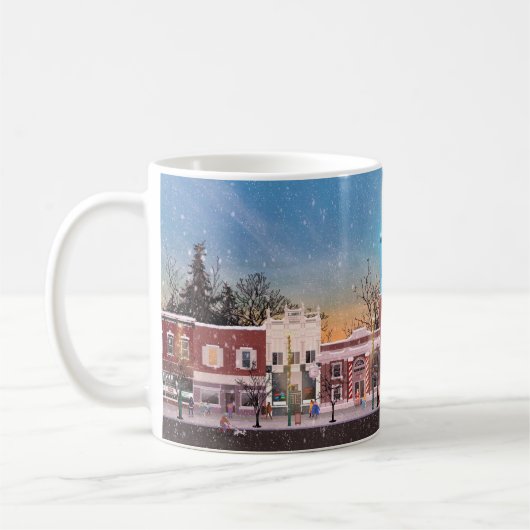 Mug Brême, Indiana Winter Wonderland 11oz Coffee Cup (Gauche)