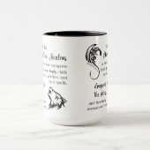 Mug Brenda K Davies Mug, les royaumes de l'ombre (Centre)