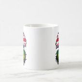 Mug Brésil Brésil Britanniques Royaume-Uni drapeau des (Centre)