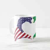 Mug Brésil Brésil États-Unis États-Unis Amérique (Devant gauche)