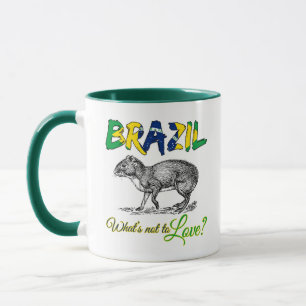 Mug Brésil - Ce qui ne va pas aimer Brasil Citation