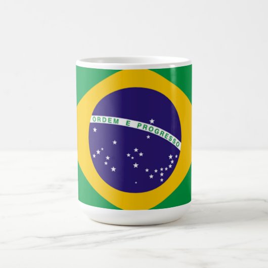 Mug Brésil : drapeau du Brésil (Centre)