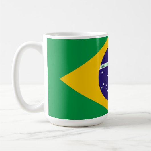 Mug Brésil : drapeau du Brésil (Gauche)