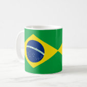 Mug Brésil Drapeau en céramique Musique (Devant gauche)