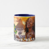 MUG BRÉSIL - J'AIME LE BRÉSIL (Centre)