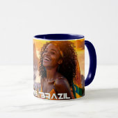 MUG BRÉSIL - J'AIME LE BRÉSIL (Devant droit)
