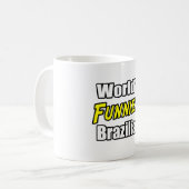 Mug Brésil le plus drôle du monde (Devant gauche)