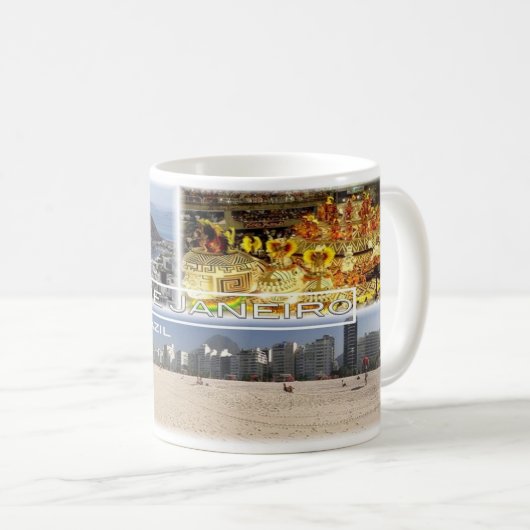 Mug Brésil - Rio de Janeiro - (Devant droit)