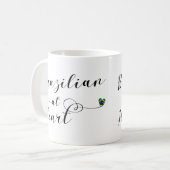 Mug Brésilien À Heart Mug, Brésil (Devant gauche)